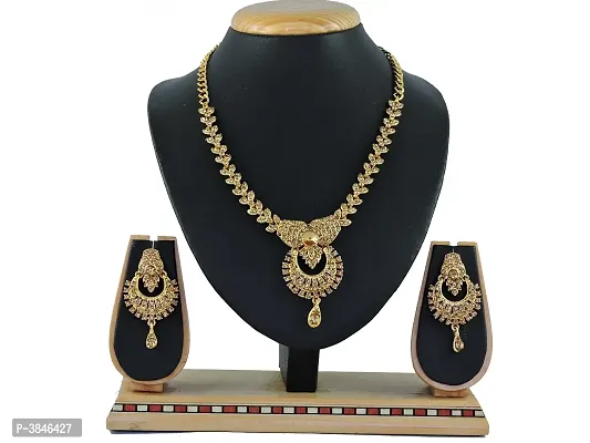 Alloy Latest Jewelry Set For Women's