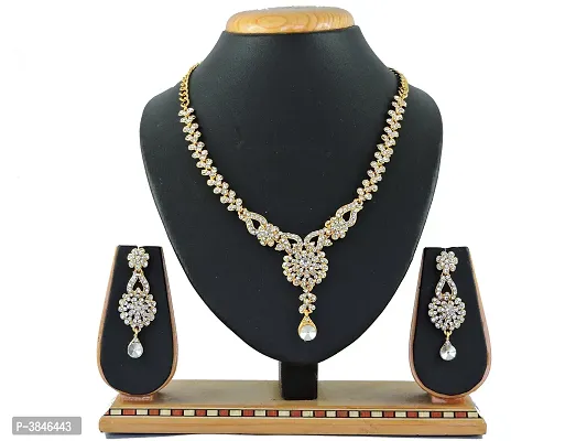 Alloy Latest Jewelry Set For Women's