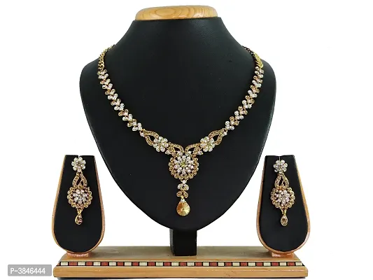 Alloy Latest Jewelry Set For Women's-thumb0