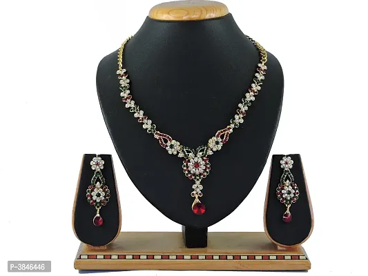 Alloy Latest Jewelry Set For Women's