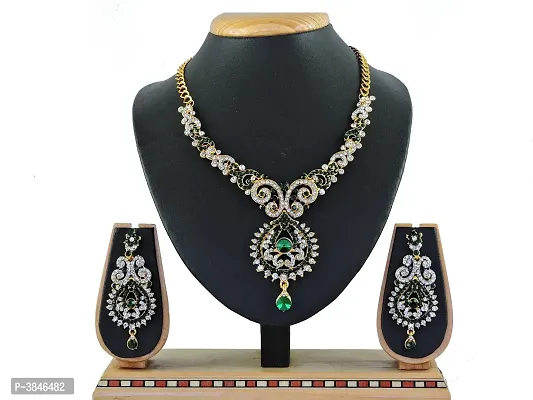 Alloy Latest Jewelry Set For Women's