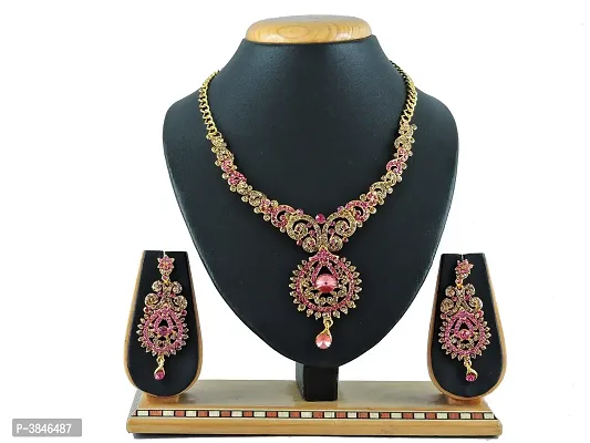 Alloy Latest Jewelry Set For Women's