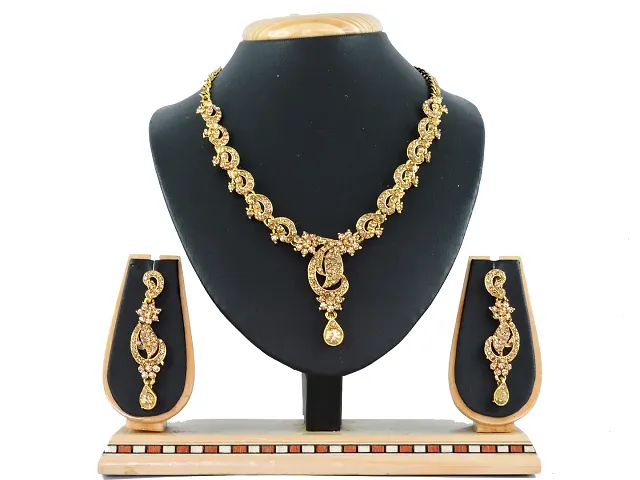 Alloy Latest Jewelry Set For Women's