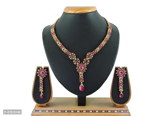 Trendy Alloy Necklace Set