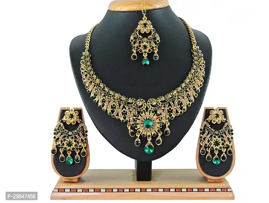 Trendy Alloy Necklace Set