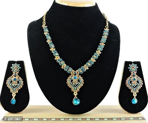 Trendy Alloy Necklace Set