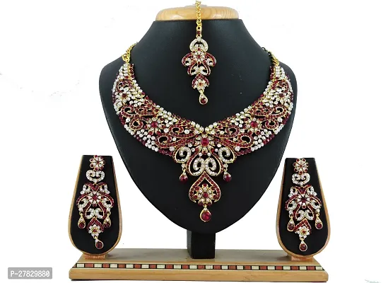 Trendy Alloy Necklace Set