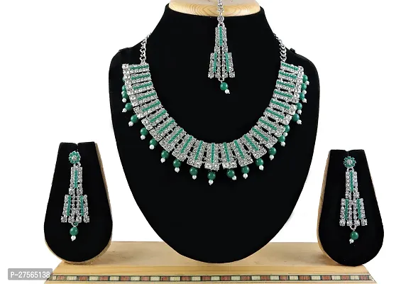 Trendy Alloy Necklace Set