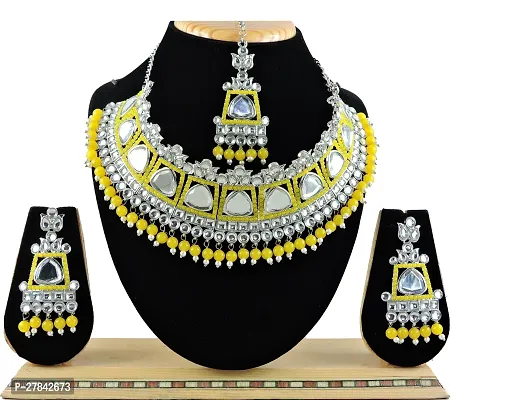 Trendy Alloy Necklace Set