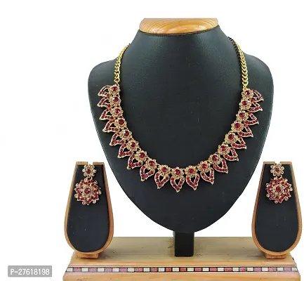 Trendy Alloy Necklace Set