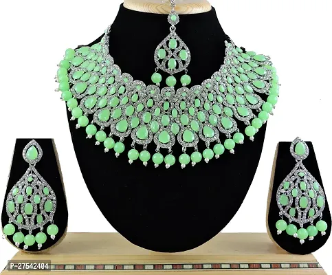 Trendy Alloy Necklace Set