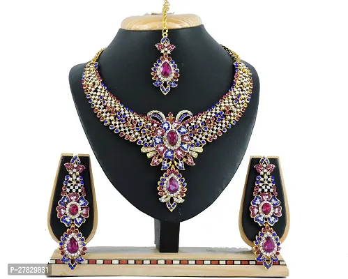 Trendy Alloy Necklace Set