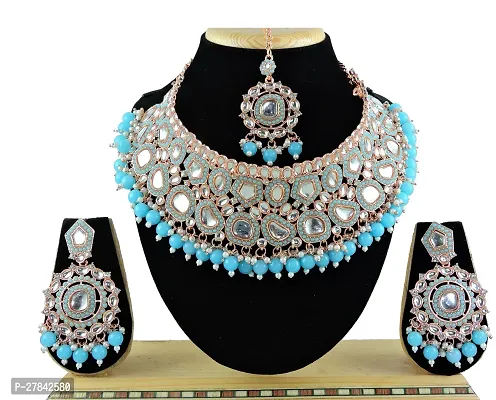 Trendy Alloy Necklace Set