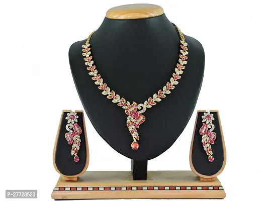 Trendy Alloy Necklace Set