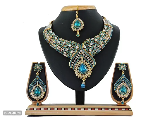 Trendy Alloy Necklace Set