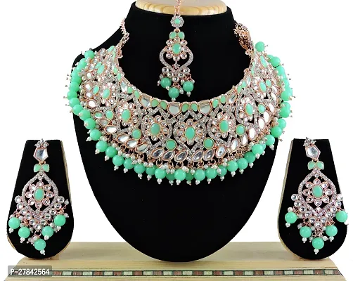 Trendy Alloy Necklace Set