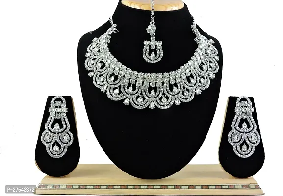 Trendy Alloy Necklace Set