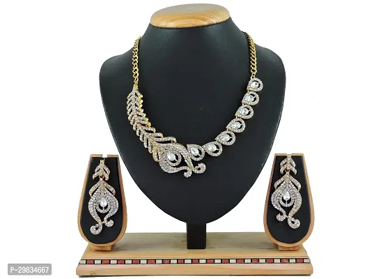 Trendy Alloy Necklace Set