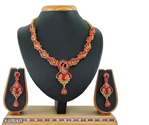 Trendy Alloy Necklace Set