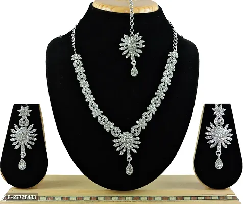 Trendy Alloy Necklace Set