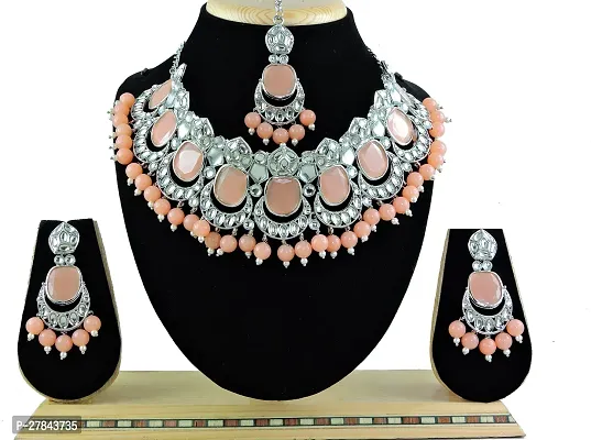 Trendy Alloy Necklace Set