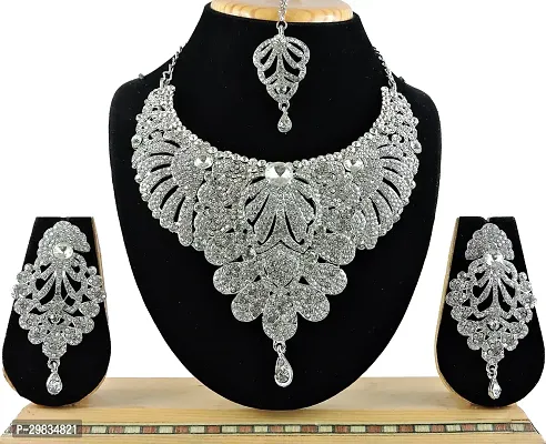 Trendy Alloy Necklace Set