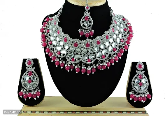 Trendy Alloy Necklace Set