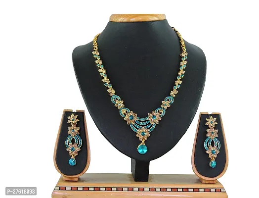 Trendy Alloy Necklace Set