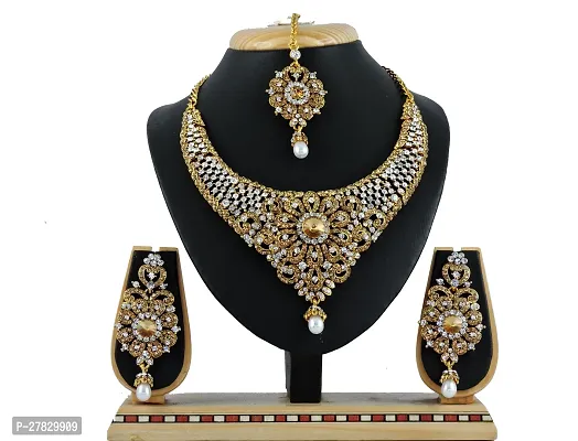 Trendy Alloy Necklace Set