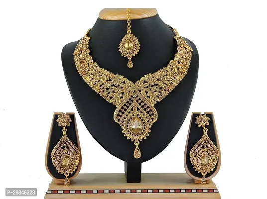 Trendy Alloy Necklace Set