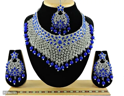 Trendy Alloy Necklace Set