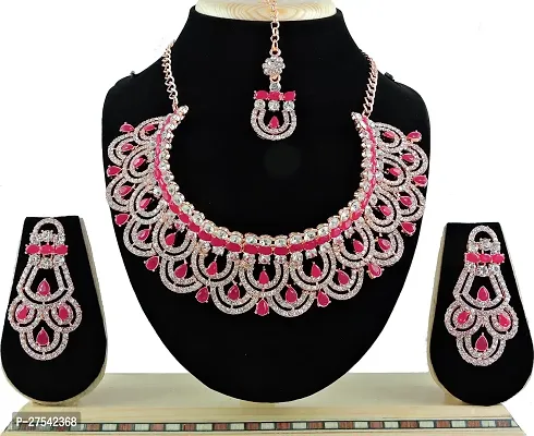 Trendy Alloy Necklace Set