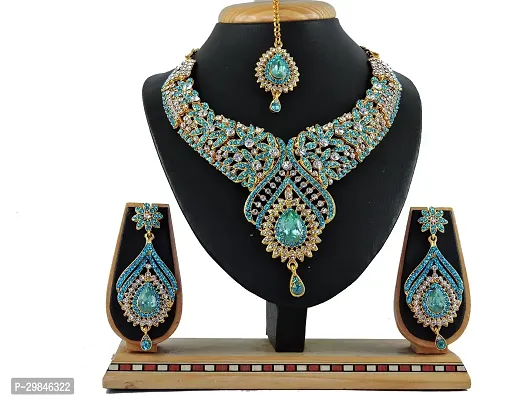 Trendy Alloy Necklace Set