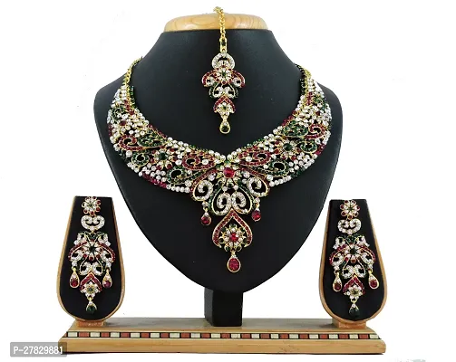 Trendy Alloy Necklace Set