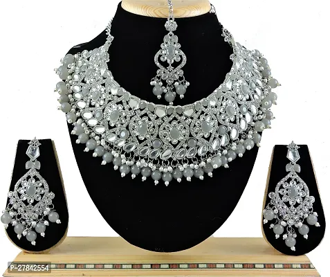 Trendy Alloy Necklace Set