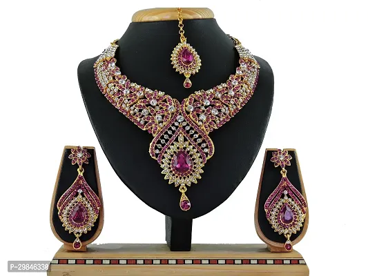 Trendy Alloy Necklace Set