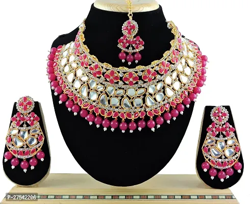 Trendy Alloy Necklace Set