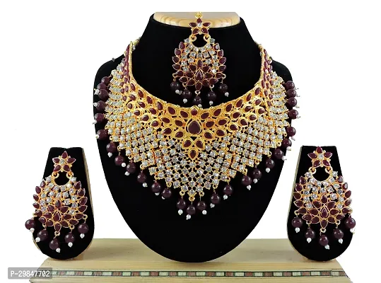 Trendy Alloy Necklace Set