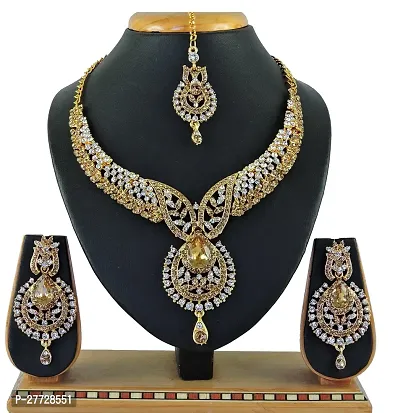 Trendy Alloy Necklace Set