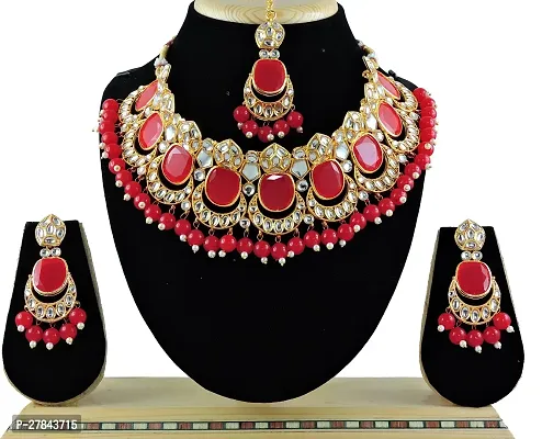 Trendy Alloy Necklace Set