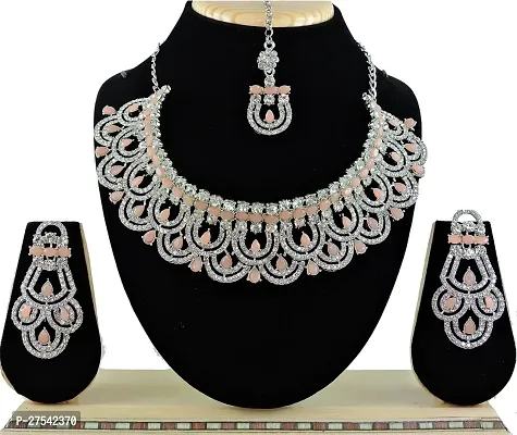 Trendy Alloy Necklace Set