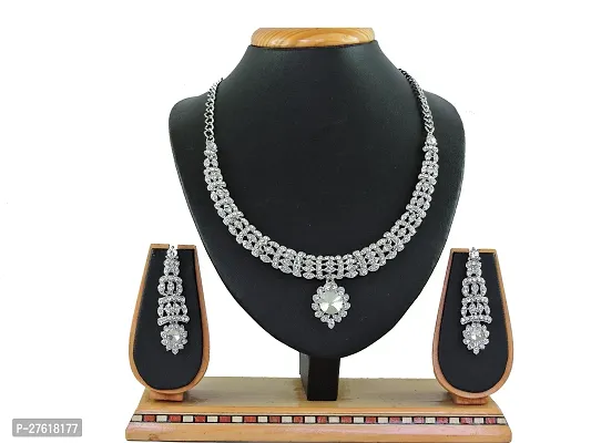 Trendy Alloy Necklace Set