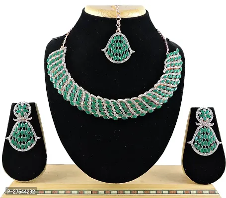 Trendy Alloy Necklace Set