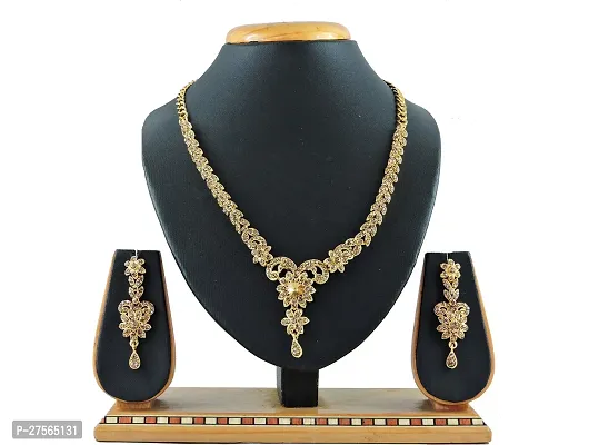 Trendy Alloy Necklace Set