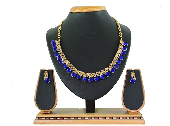 Trendy Alloy Necklace Set