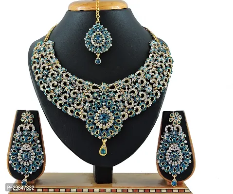 Trendy Alloy Necklace Set