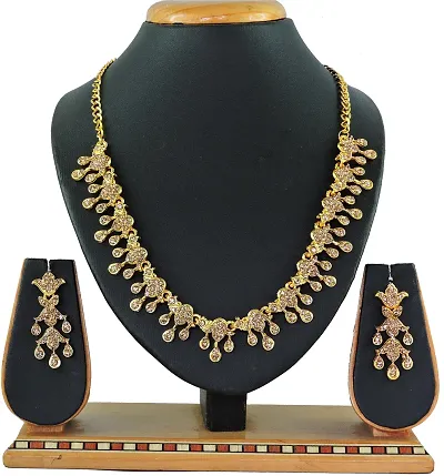 Trendy Alloy Necklace Set