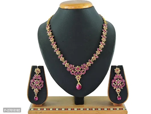 Trendy Alloy Necklace Set