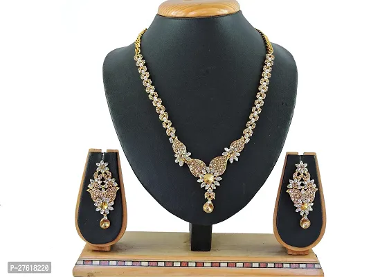 Trendy Alloy Necklace Set