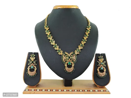 Trendy Alloy Necklace Set